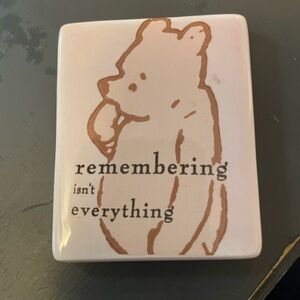 Winnie the Pooh Disney Brown and Cream Bear Art Magnet